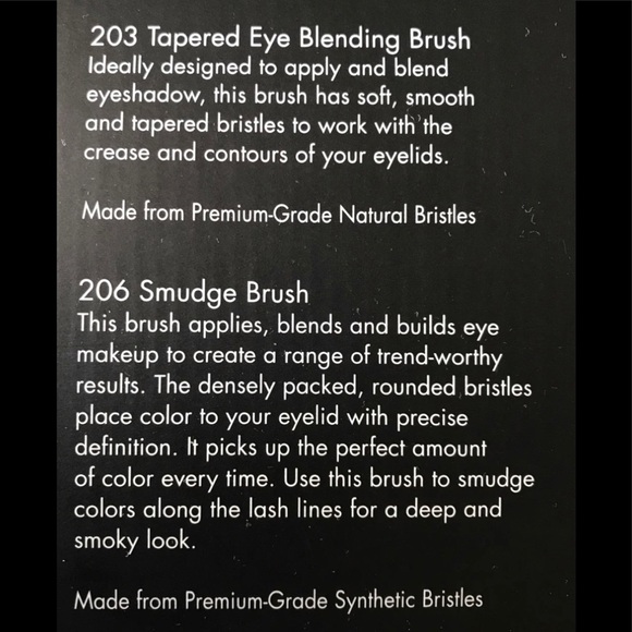 Borghese Professional Cosmetic Brush Set w/ Bag - Picture 6 of 7